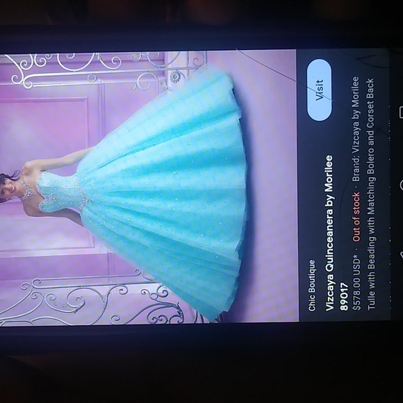 Prom/ homecoming/quinceanera dress - Picture 6 of 6